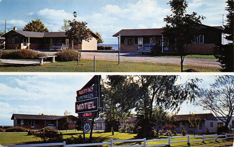 Martins Motel - Vintage Postcard (newer photo)